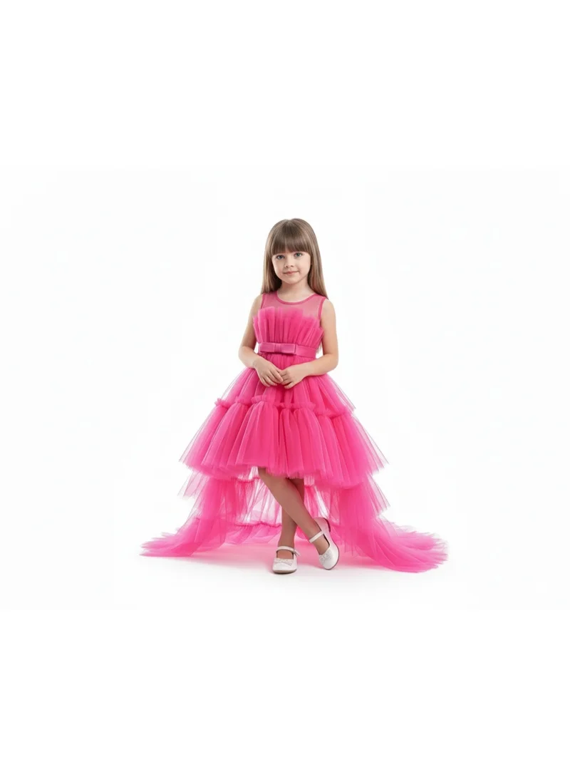 D'Daniela Tiered Tulle Dress